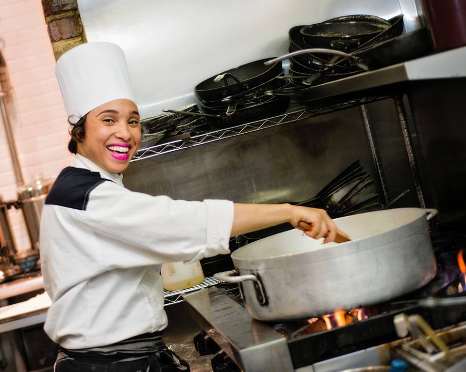 Chef” Elise Wims gets | Point