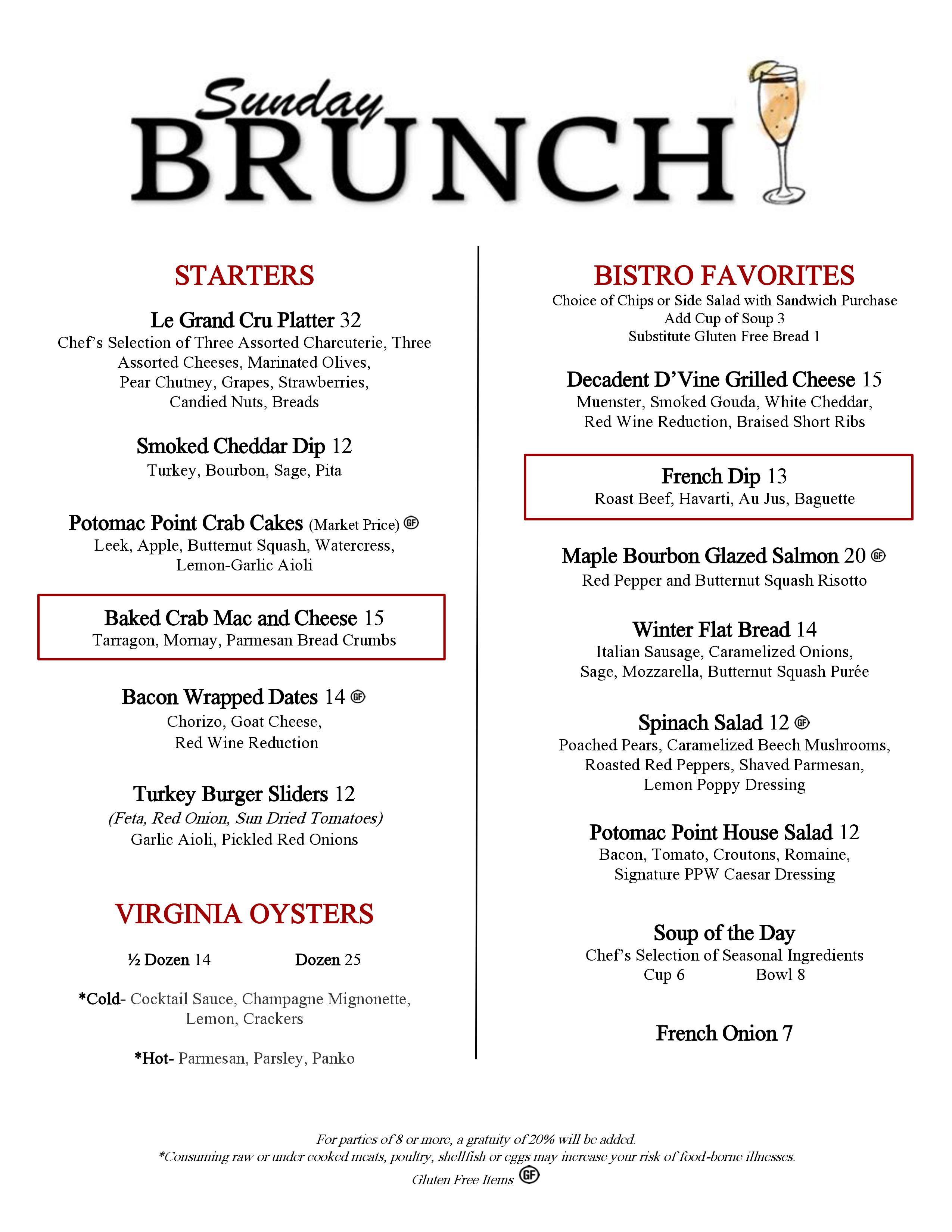 Bistro Potomac Point Winery