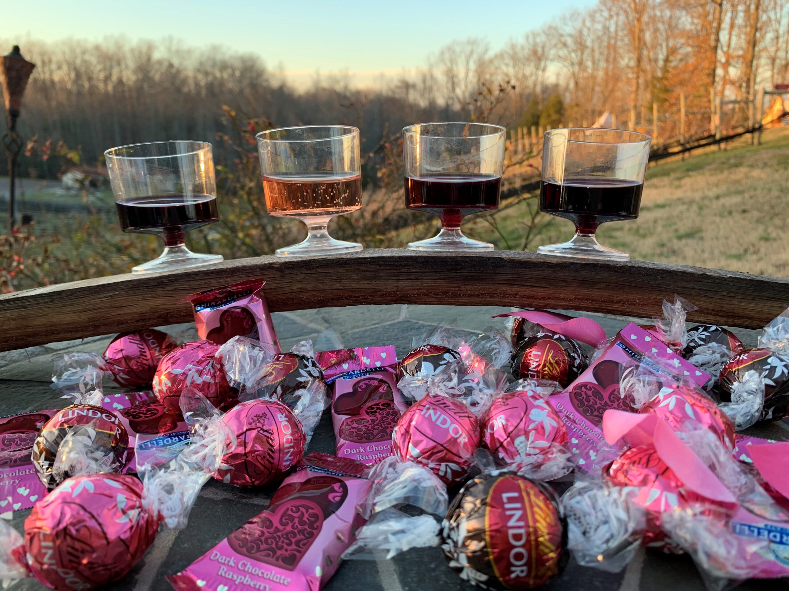 Chocolate & Wine Flights Potomac Point Winery