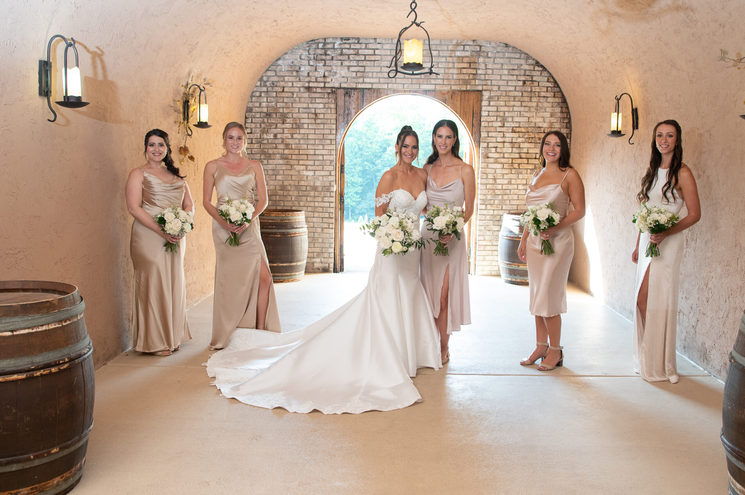 Bridal Party in Cave