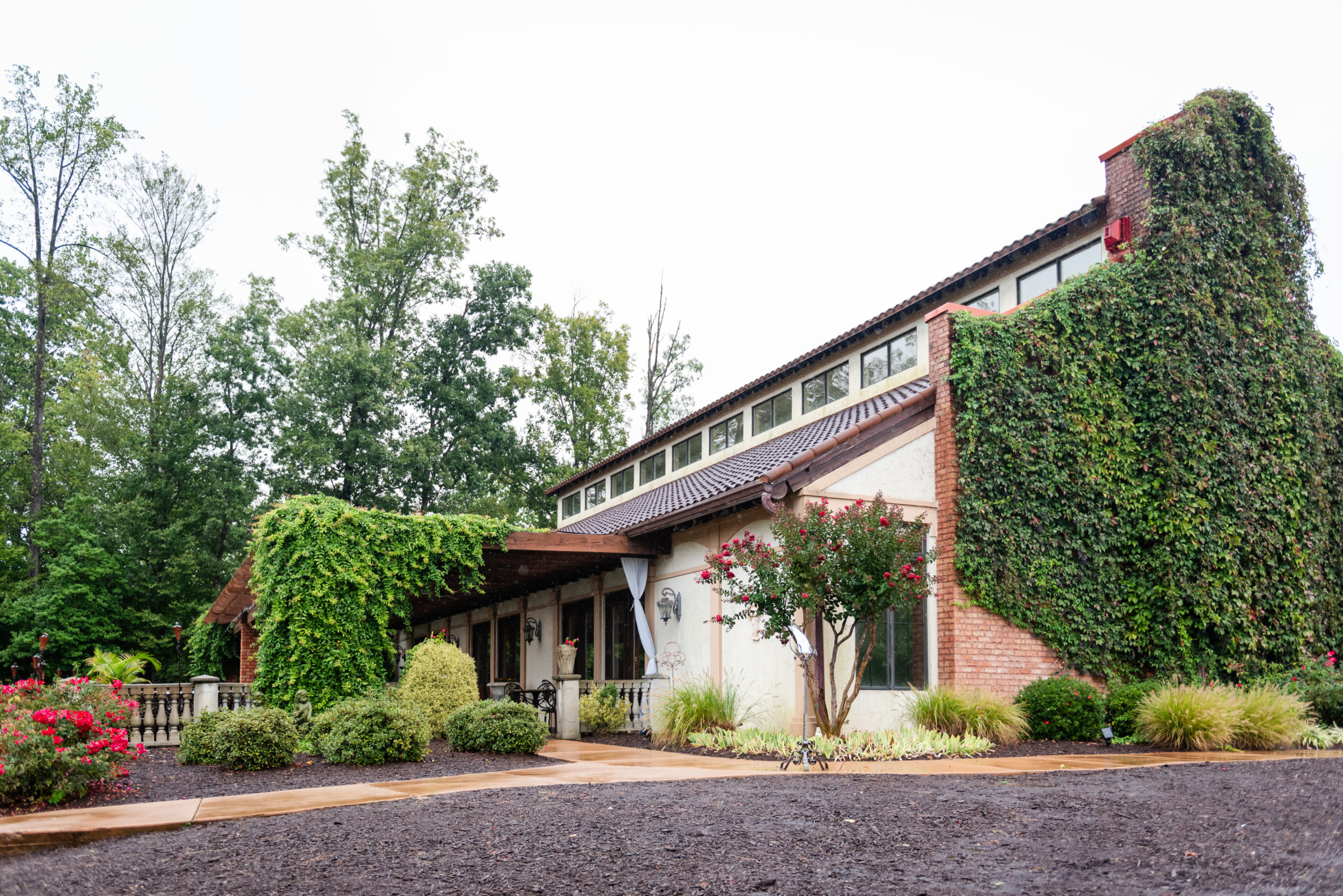 Winery Building Patio Side