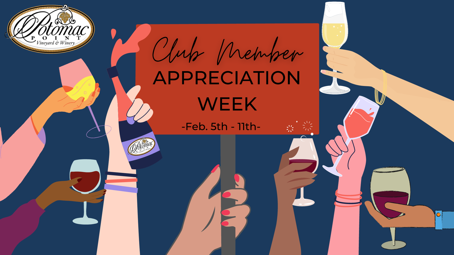 Club Pickup & Appreciation Week Potomac Point Winery