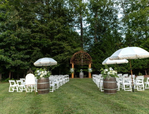 Tailored Elegance: Designing Your Ceremony Decor to Reflect Your Love at Potomac Point Winery